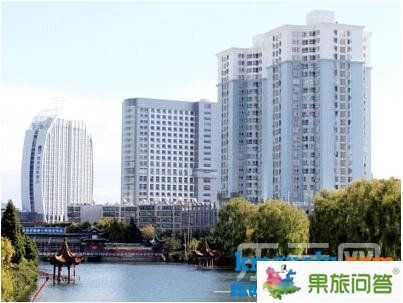 前年建成的海灣國際酒店，已成為大理市區(qū)一景。