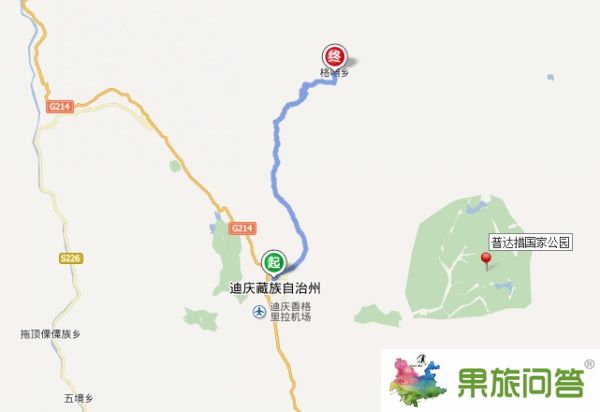 香格里拉到格咱鄉(xiāng)怎么坐車？香格里拉縣到格咱汽車有多少公里？